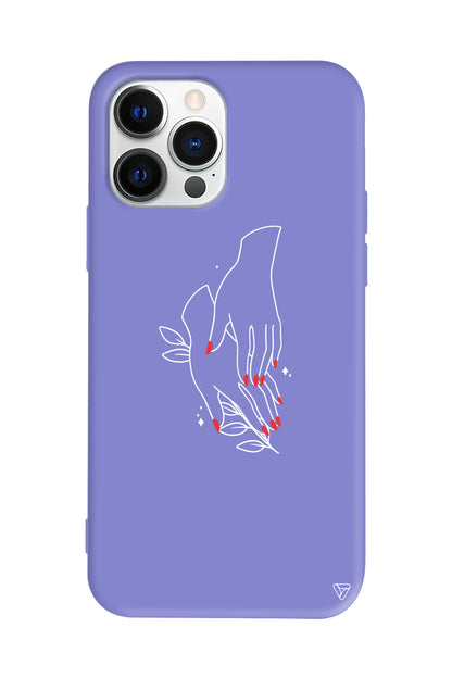 Eller Lansman Model İçi Kadife Silikon Telefon Kılıfı