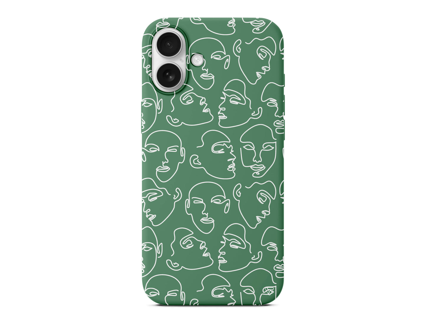 Cizgisel Yuzler Lansman Model İçi Kadife Silikon Telefon Kılıfı – Plus Serisine Özel