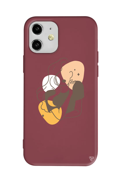 Sophia Lansman Model İçi Kadife Silikon Telefon Kılıfı