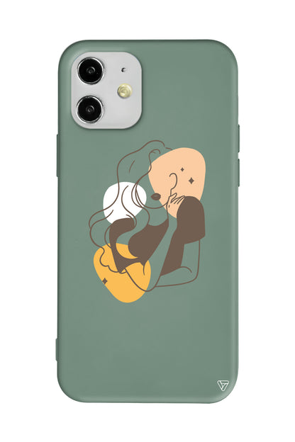 Sophia Lansman Model İçi Kadife Silikon Telefon Kılıfı