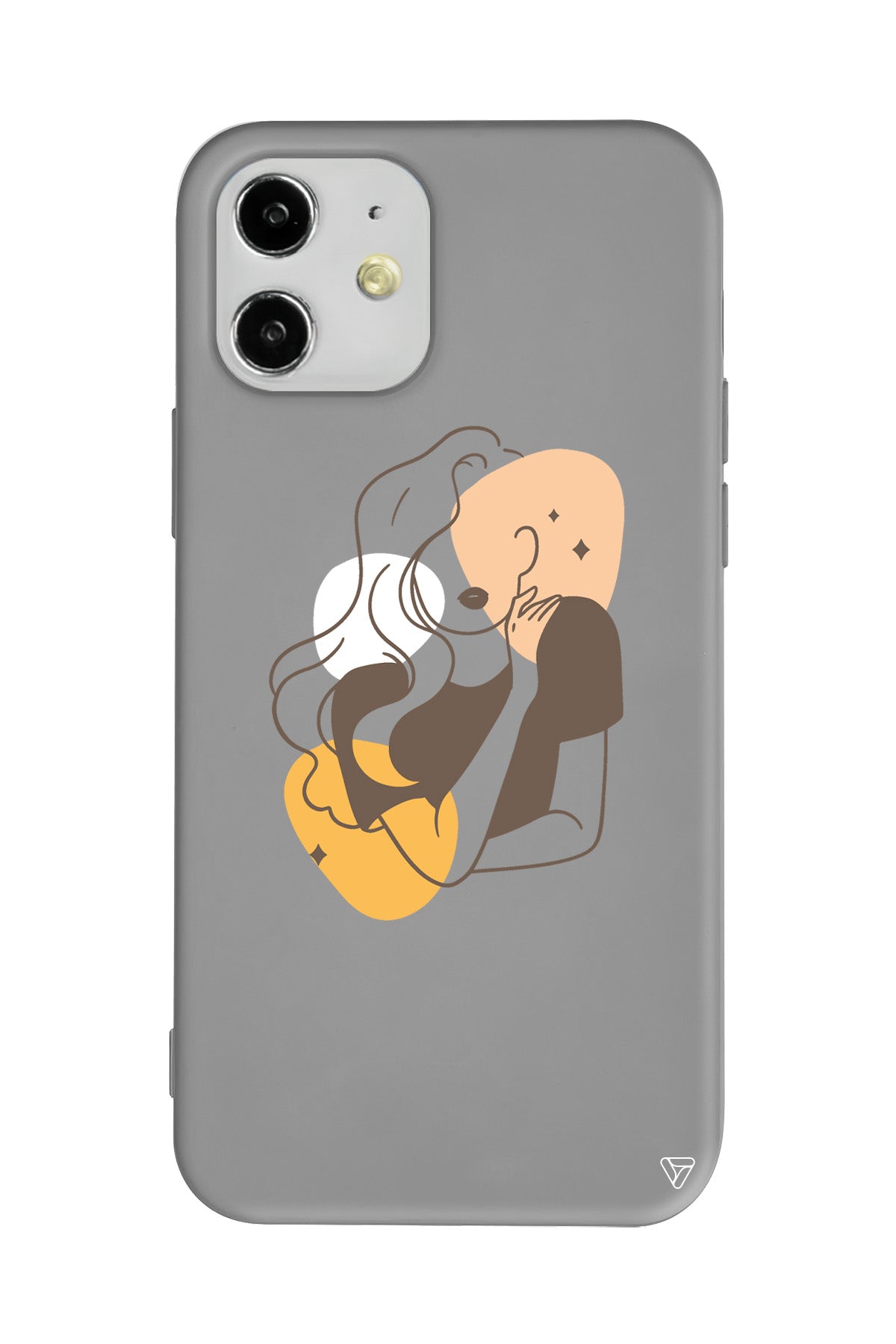 Sophia Lansman Model İçi Kadife Silikon Telefon Kılıfı