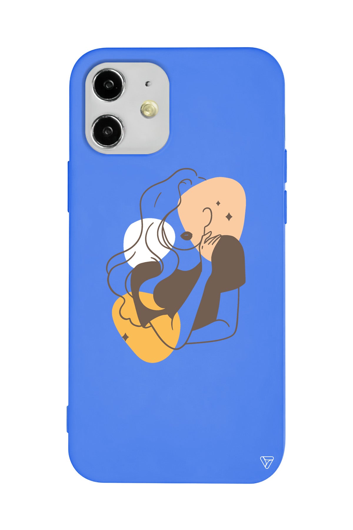 Sophia Lansman Model İçi Kadife Silikon Telefon Kılıfı