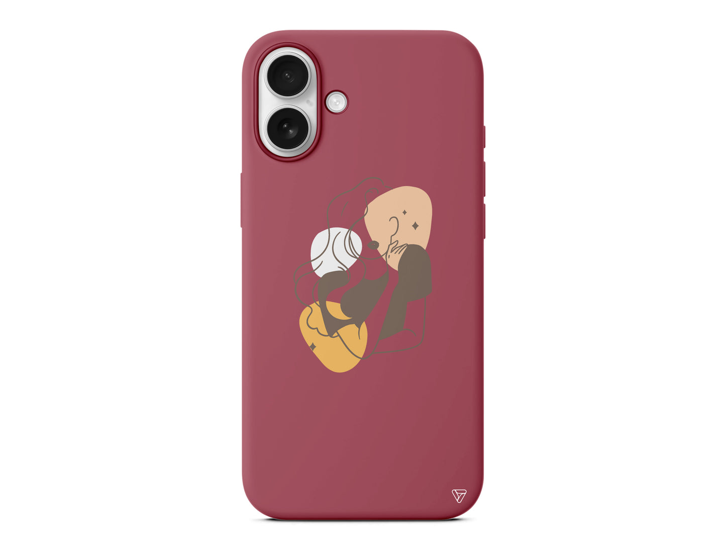 Sophia Lansman Model İçi Kadife Silikon Telefon Kılıfı