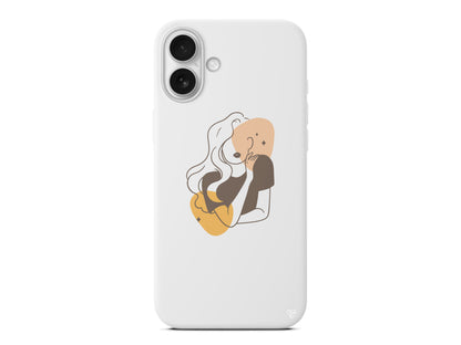 Sophia Lansman Model İçi Kadife Silikon Telefon Kılıfı