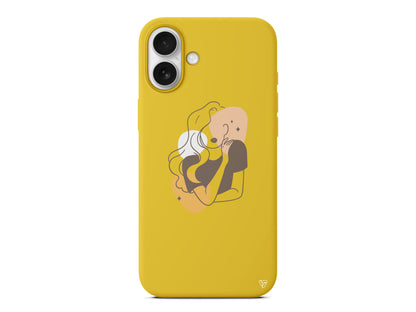 Sophia Lansman Model İçi Kadife Silikon Telefon Kılıfı