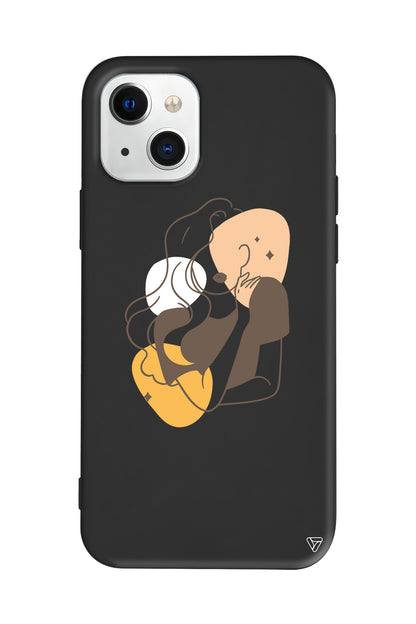 Sophia Lansman Model İçi Kadife Silikon Telefon Kılıfı – Plus Serisine Özel