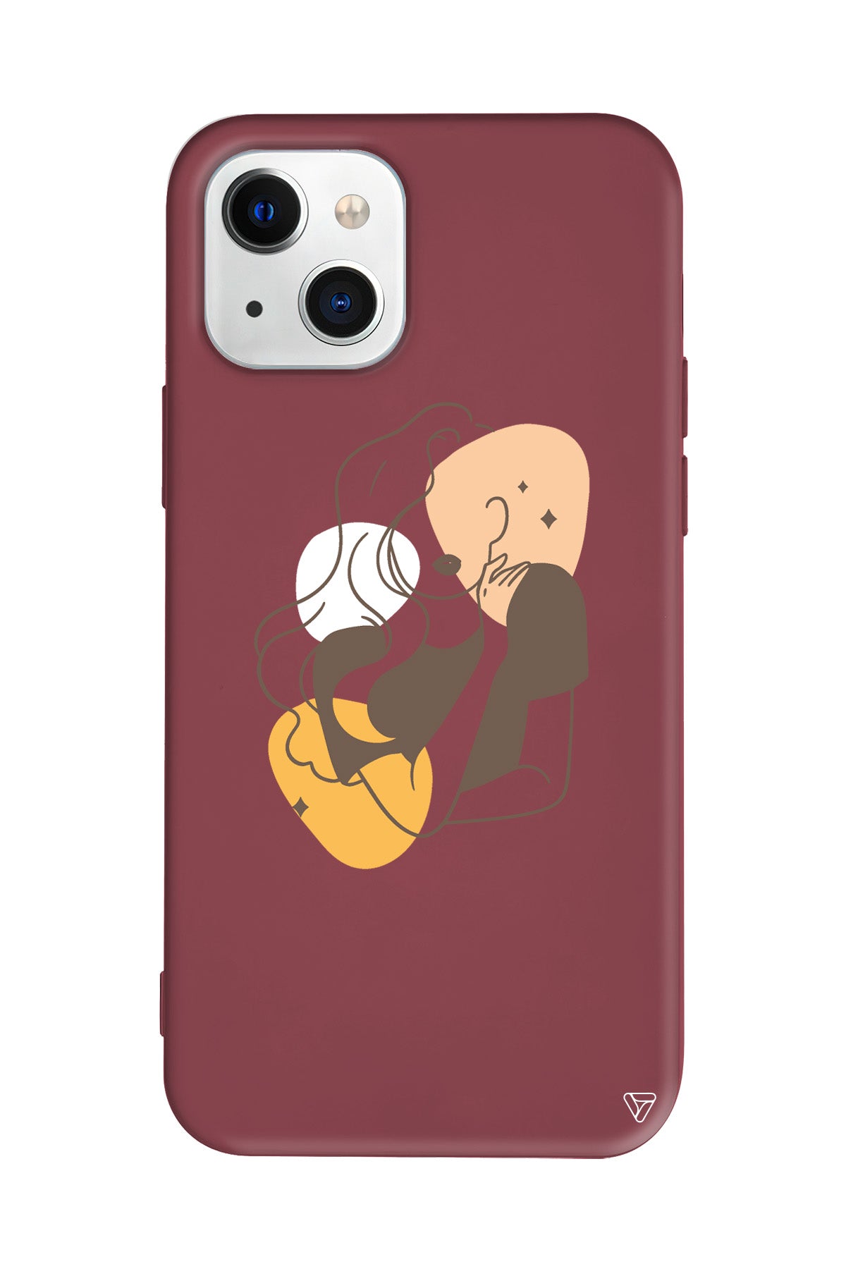 Sophia Lansman Model İçi Kadife Silikon Telefon Kılıfı