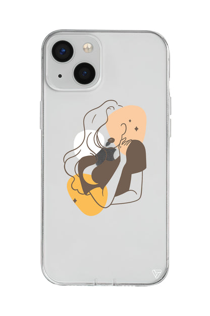 Sophia Lansman Model İçi Kadife Silikon Telefon Kılıfı