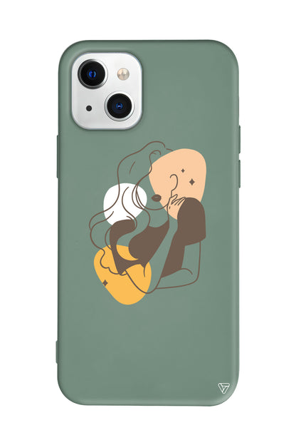 Sophia Lansman Model İçi Kadife Silikon Telefon Kılıfı