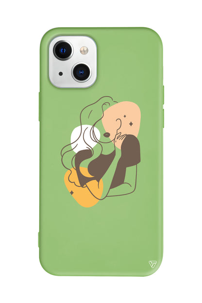 Sophia Lansman Model İçi Kadife Silikon Telefon Kılıfı