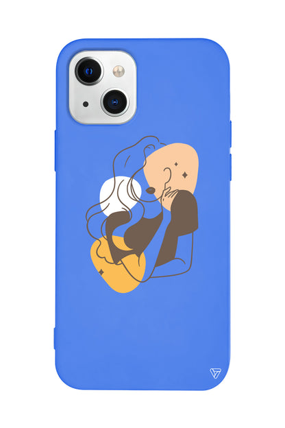 Sophia Lansman Model İçi Kadife Silikon Telefon Kılıfı