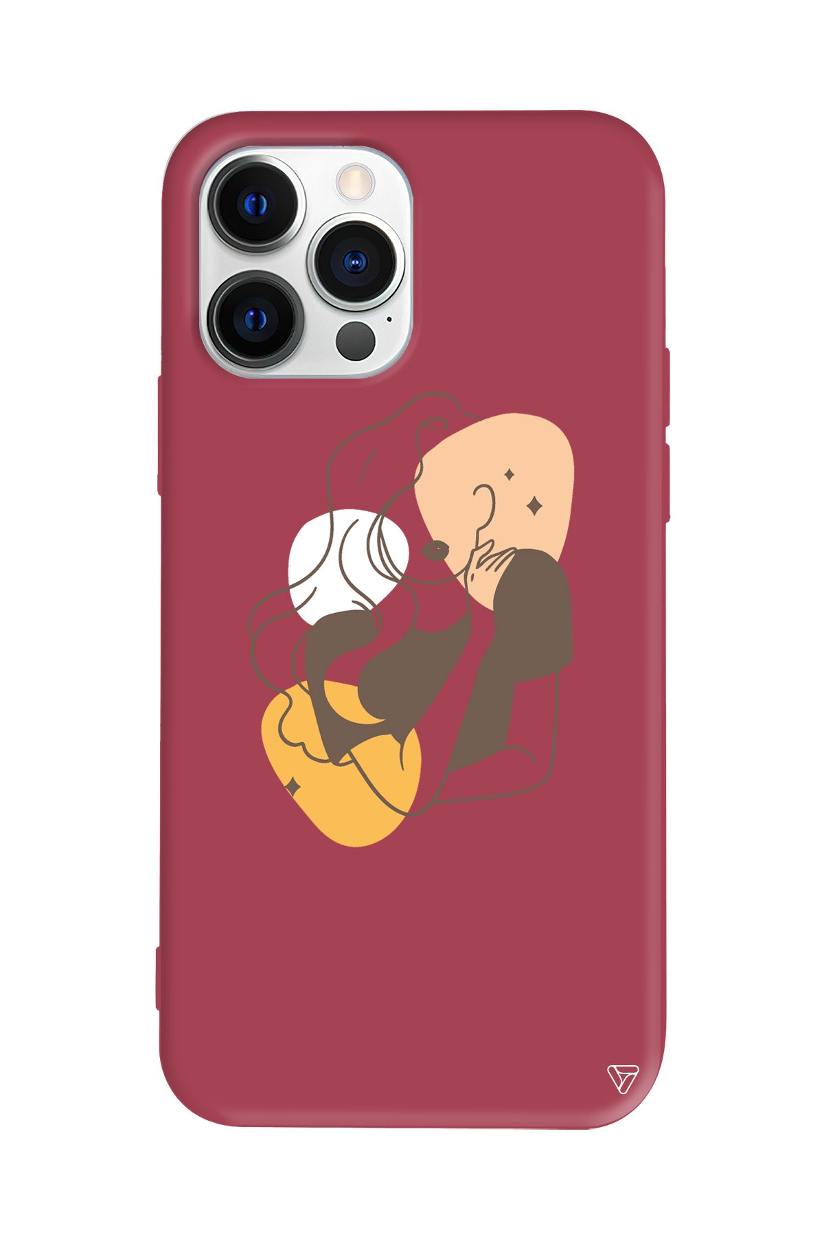 Sophia Lansman Model İçi Kadife Silikon Telefon Kılıfı