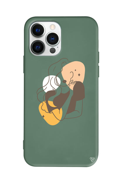 Sophia Lansman Model İçi Kadife Silikon Telefon Kılıfı