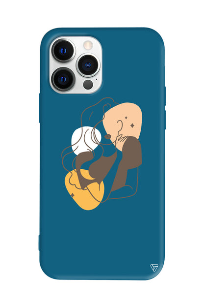 Sophia Lansman Model İçi Kadife Silikon Telefon Kılıfı