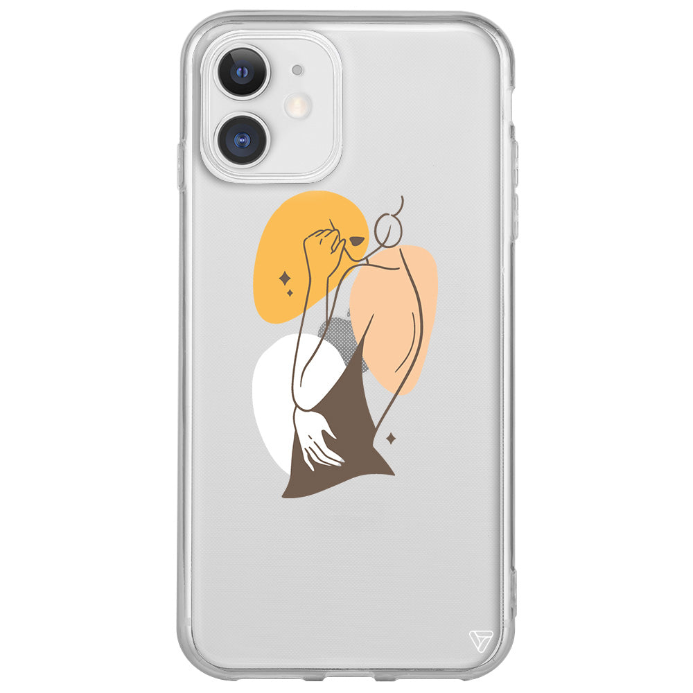 Olivia Lansman Model İçi Kadife Silikon Telefon Kılıfı