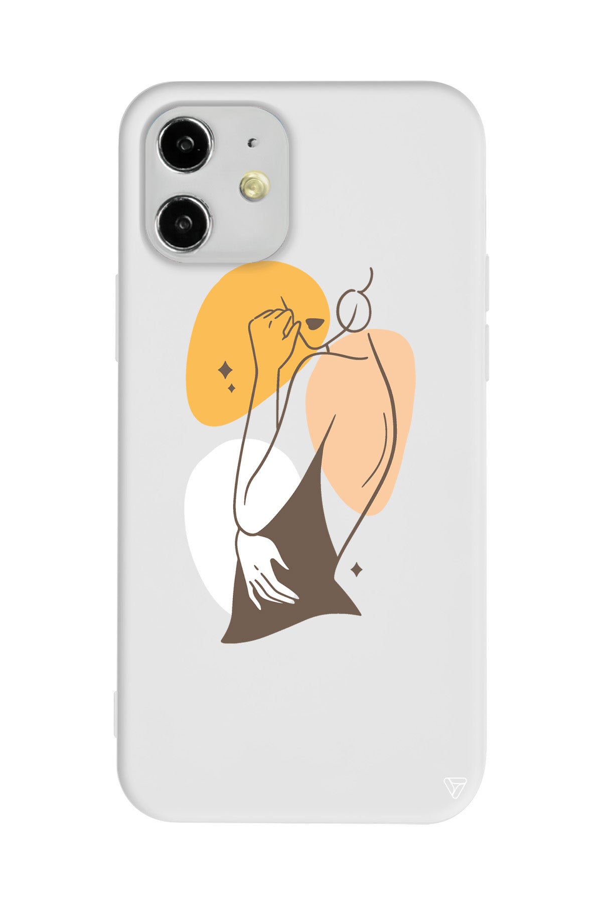 Olivia Lansman Model İçi Kadife Silikon Telefon Kılıfı