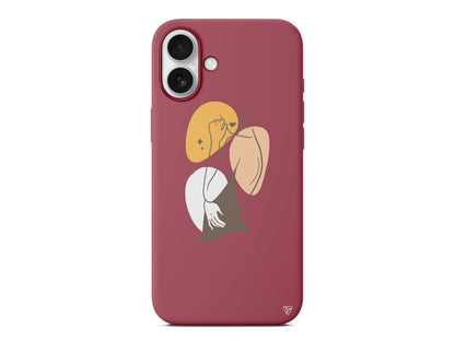 Olivia Lansman Model İçi Kadife Silikon Telefon Kılıfı – Plus Serisine Özel