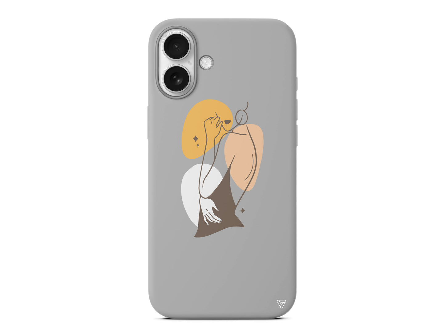 Olivia Lansman Model İçi Kadife Silikon Telefon Kılıfı