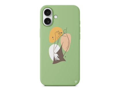 Olivia Lansman Model İçi Kadife Silikon Telefon Kılıfı