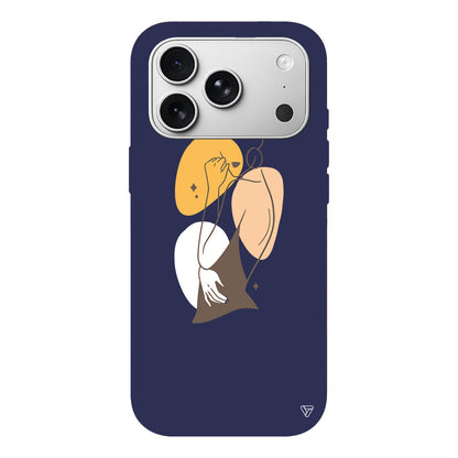 Olivia Lansman Model İçi Kadife Silikon Telefon Kılıfı