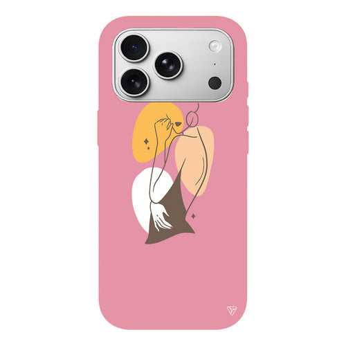 Olivia Lansman Model İçi Kadife Silikon Telefon Kılıfı