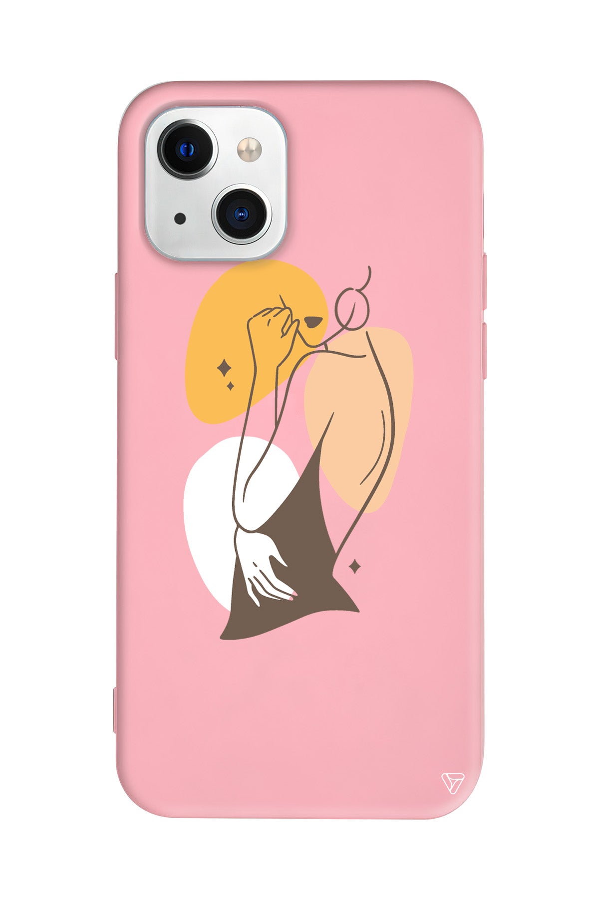 Olivia Lansman Model İçi Kadife Silikon Telefon Kılıfı – Plus Serisine Özel