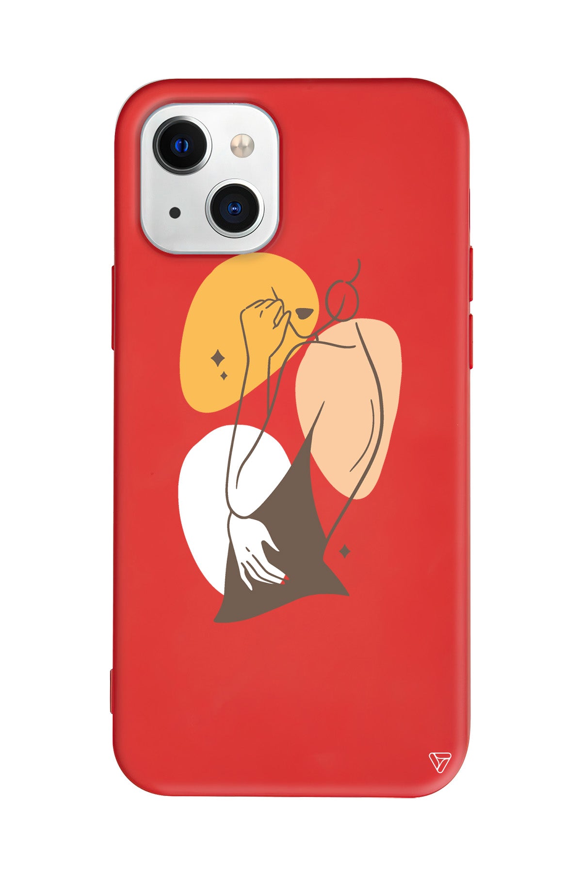 Olivia Lansman Model İçi Kadife Silikon Telefon Kılıfı – Plus Serisine Özel