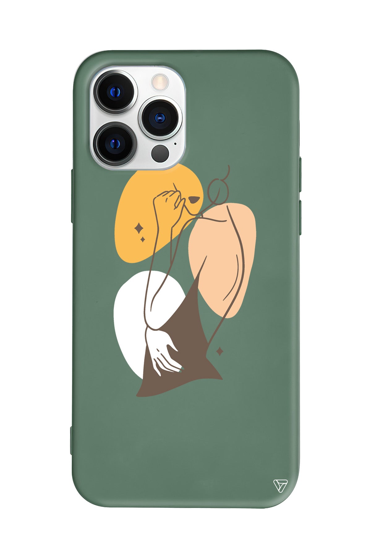 Olivia Lansman Model İçi Kadife Silikon Telefon Kılıfı