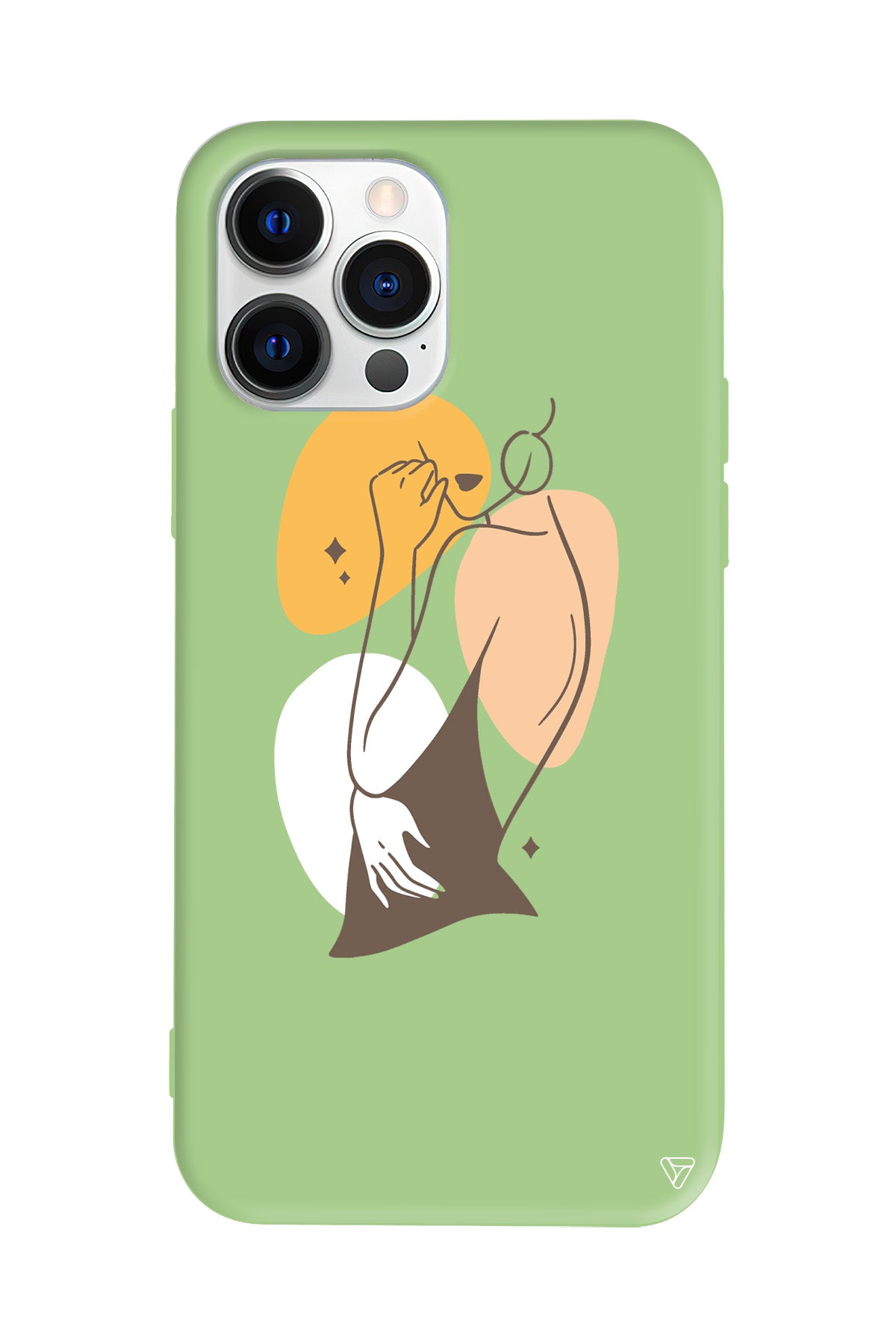 Olivia Lansman Model İçi Kadife Silikon Telefon Kılıfı