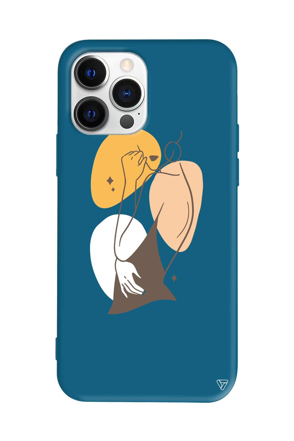 Olivia Lansman Model İçi Kadife Silikon Telefon Kılıfı