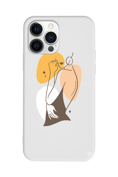 Olivia Lansman Model İçi Kadife Silikon Telefon Kılıfı