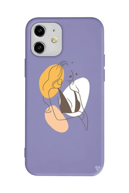 Dream Girl Lansman Model İçi Kadife Silikon Telefon Kılıfı