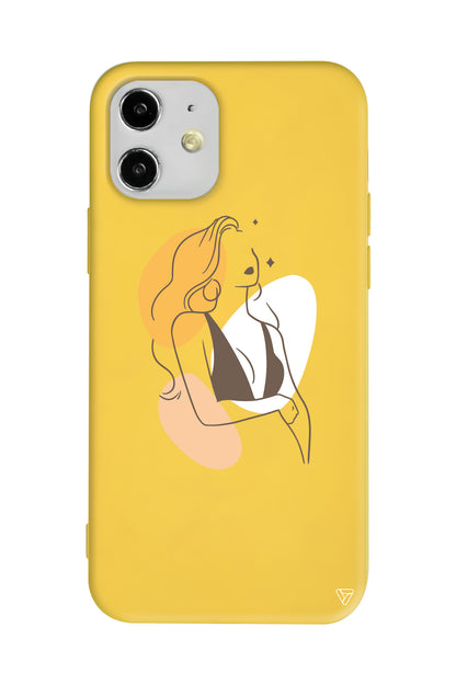 Dream Girl Lansman Model İçi Kadife Silikon Telefon Kılıfı