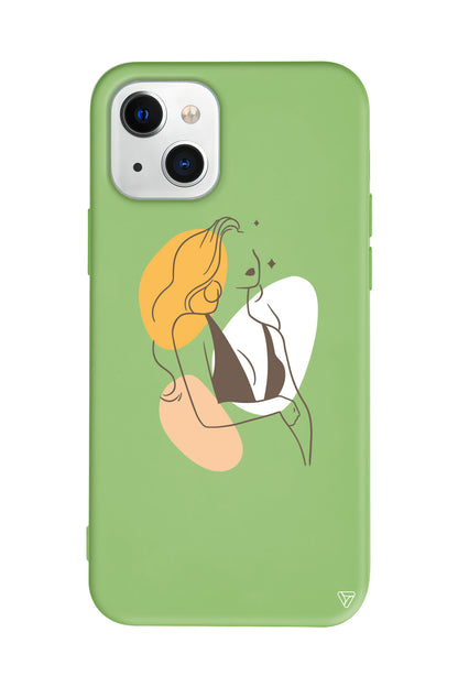 Dream Girl Lansman Model İçi Kadife Silikon Telefon Kılıfı – Plus Serisine Özel