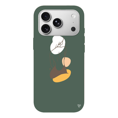 Just Sit Lansman Model İçi Kadife Silikon Telefon Kılıfı