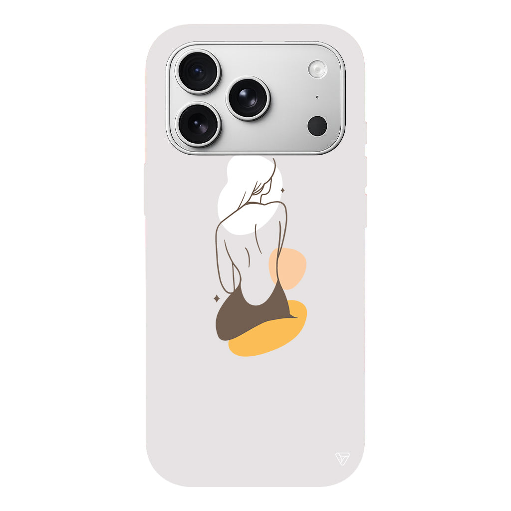 Just Sit Lansman Model İçi Kadife Silikon Telefon Kılıfı