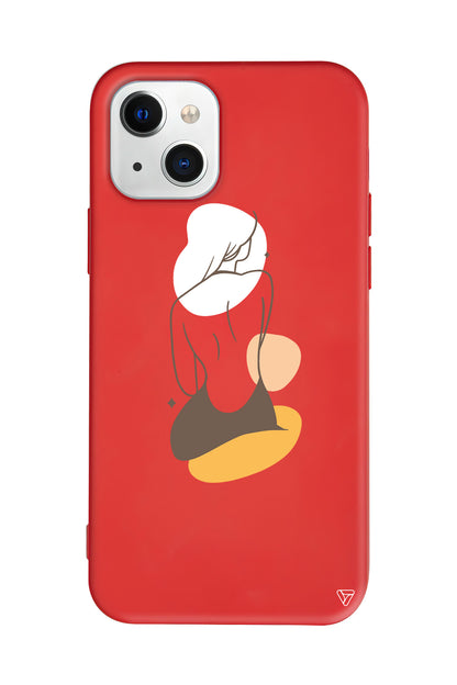 Just Sit Lansman Model İçi Kadife Silikon Telefon Kılıfı – Plus Serisine Özel