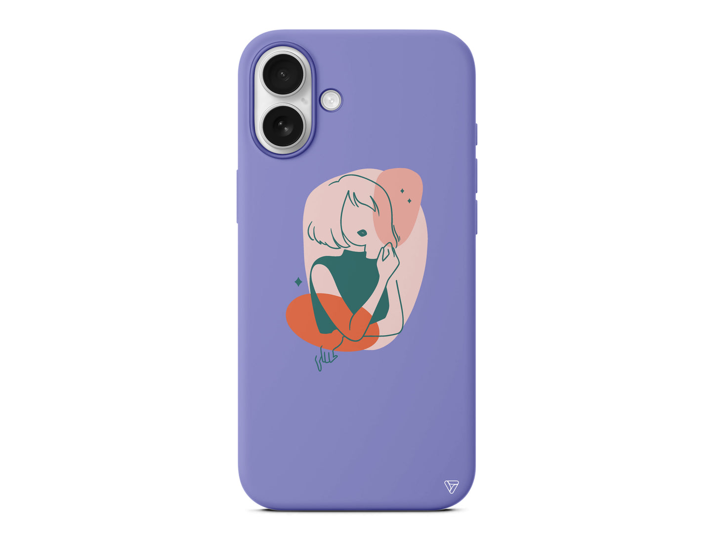 Cute Girl Lansman Model İçi Kadife Silikon Telefon Kılıfı – Plus Serisine Özel