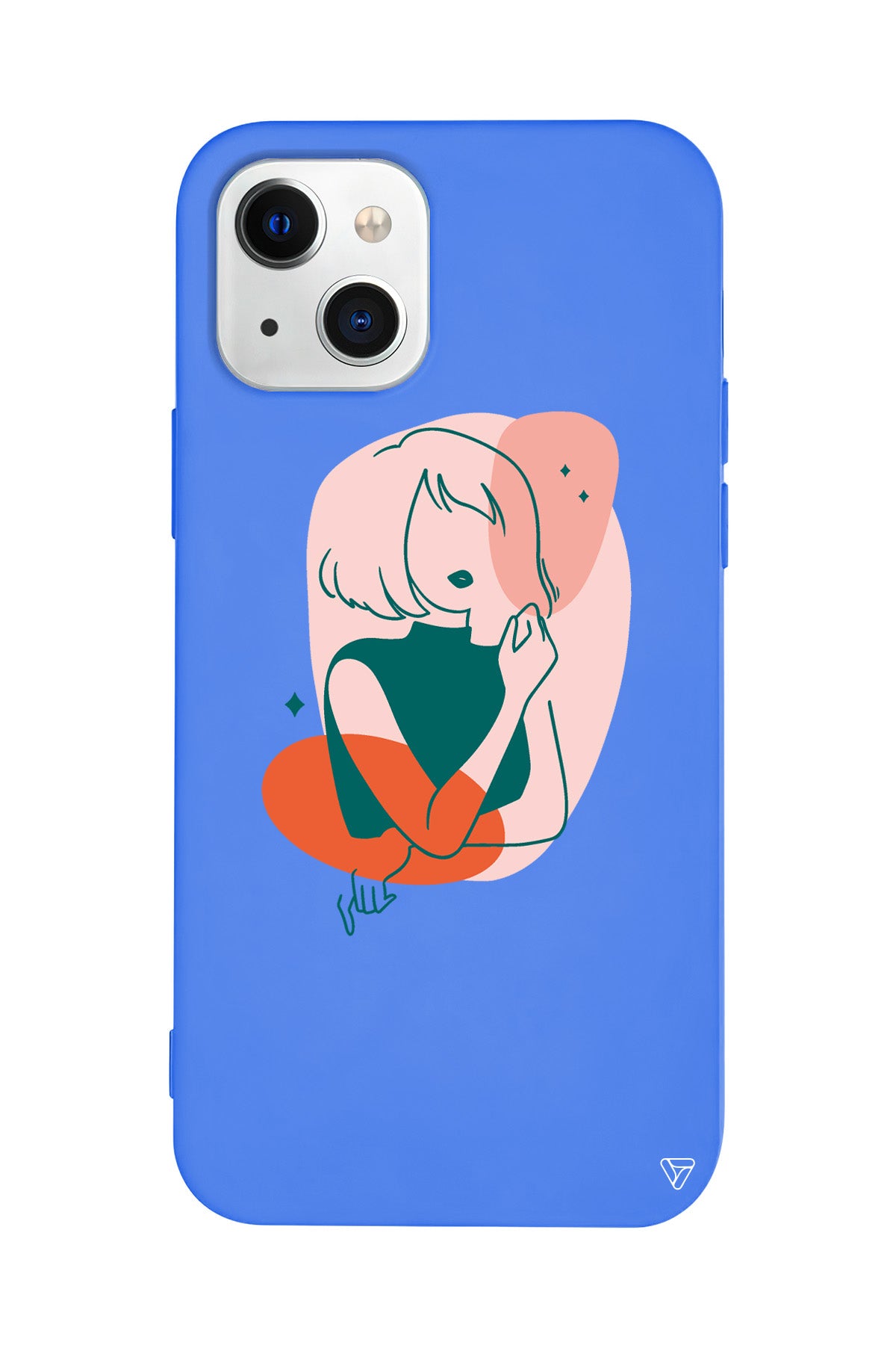 Cute Girl Lansman Model İçi Kadife Silikon Telefon Kılıfı – Plus Serisine Özel