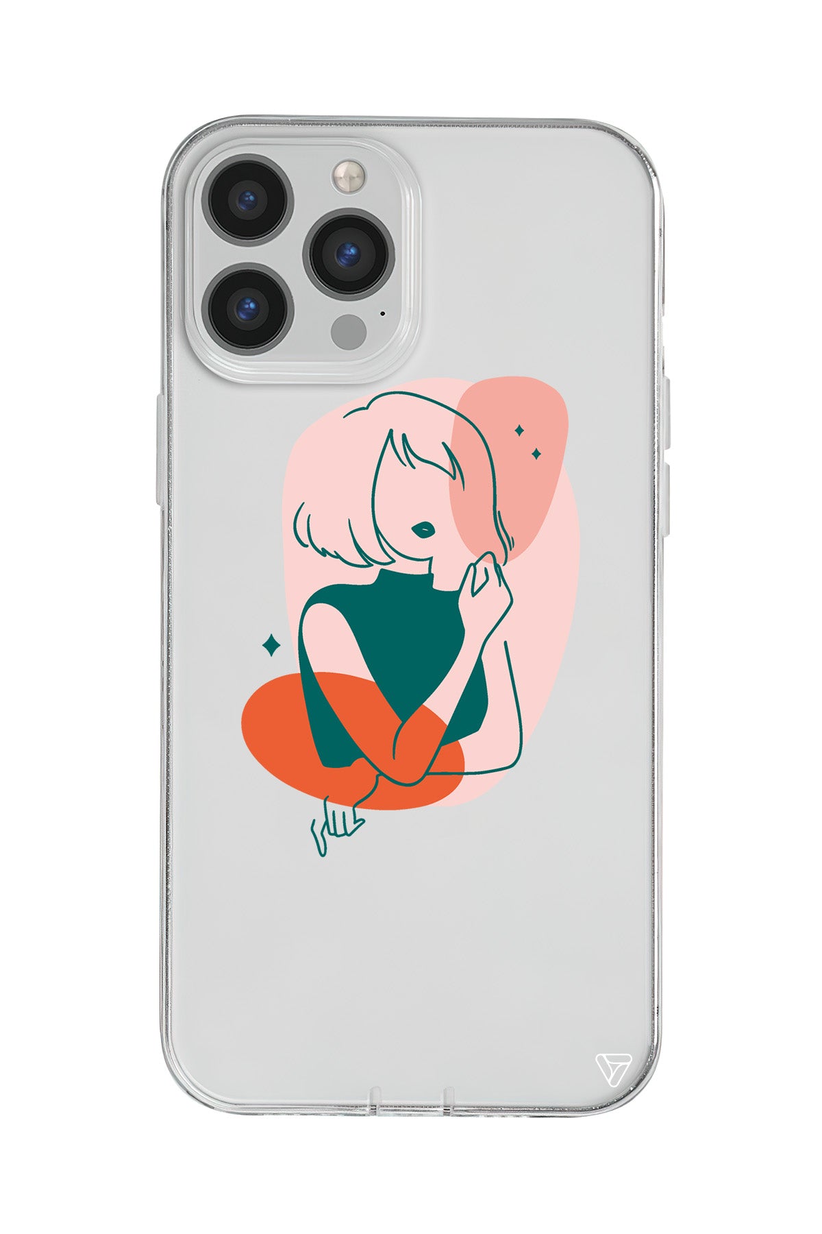 Cute Girl Lansman Model İçi Kadife Silikon Telefon Kılıfı