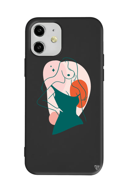 Emilia Lansman Model İçi Kadife Silikon Telefon Kılıfı