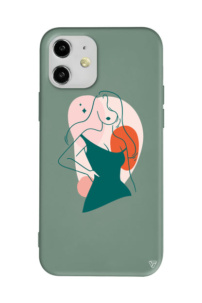 Emilia Lansman Model İçi Kadife Silikon Telefon Kılıfı