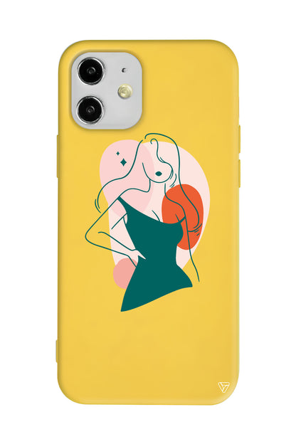 Emilia Lansman Model İçi Kadife Silikon Telefon Kılıfı