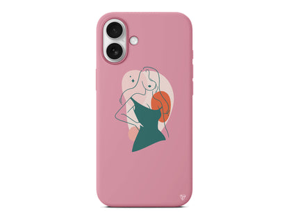 Emilia Lansman Model İçi Kadife Silikon Telefon Kılıfı