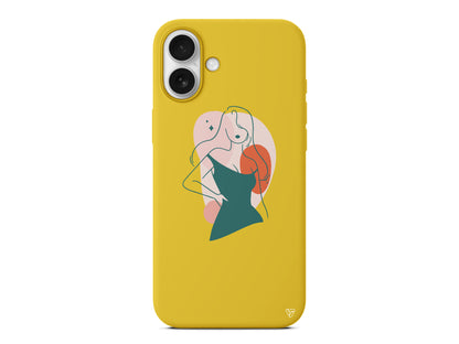 Emilia Lansman Model İçi Kadife Silikon Telefon Kılıfı