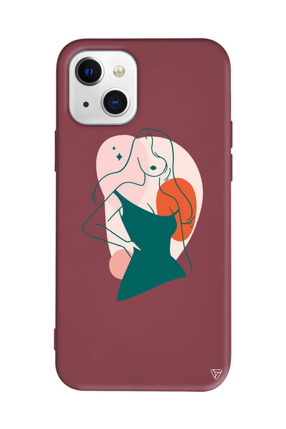 Emilia Lansman Model İçi Kadife Silikon Telefon Kılıfı