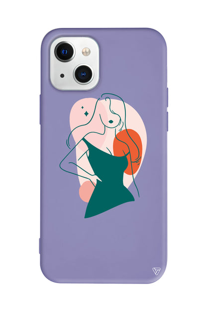 Emilia Lansman Model İçi Kadife Silikon Telefon Kılıfı