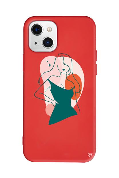 Emilia Lansman Model İçi Kadife Silikon Telefon Kılıfı – Plus Serisine Özel