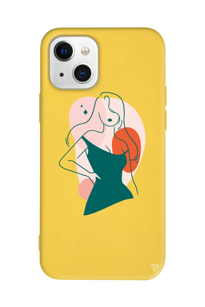 Emilia Lansman Model İçi Kadife Silikon Telefon Kılıfı