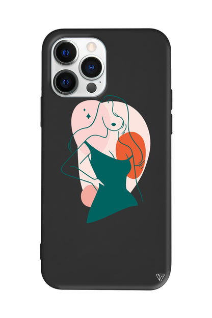 Emilia Lansman Model İçi Kadife Silikon Telefon Kılıfı